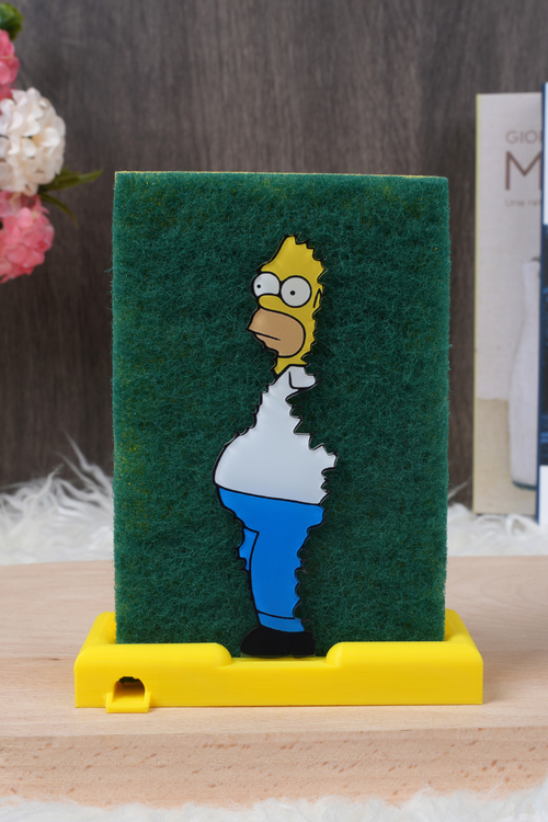 Homer Sponge Holder