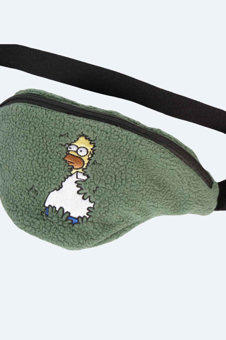 Homer in the Bushes Fanny Pack