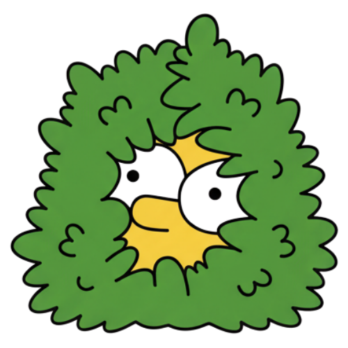 Homer In The Bushes