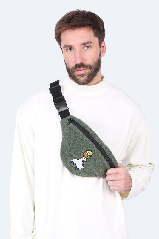 Homer in the Bushes Fanny Pack